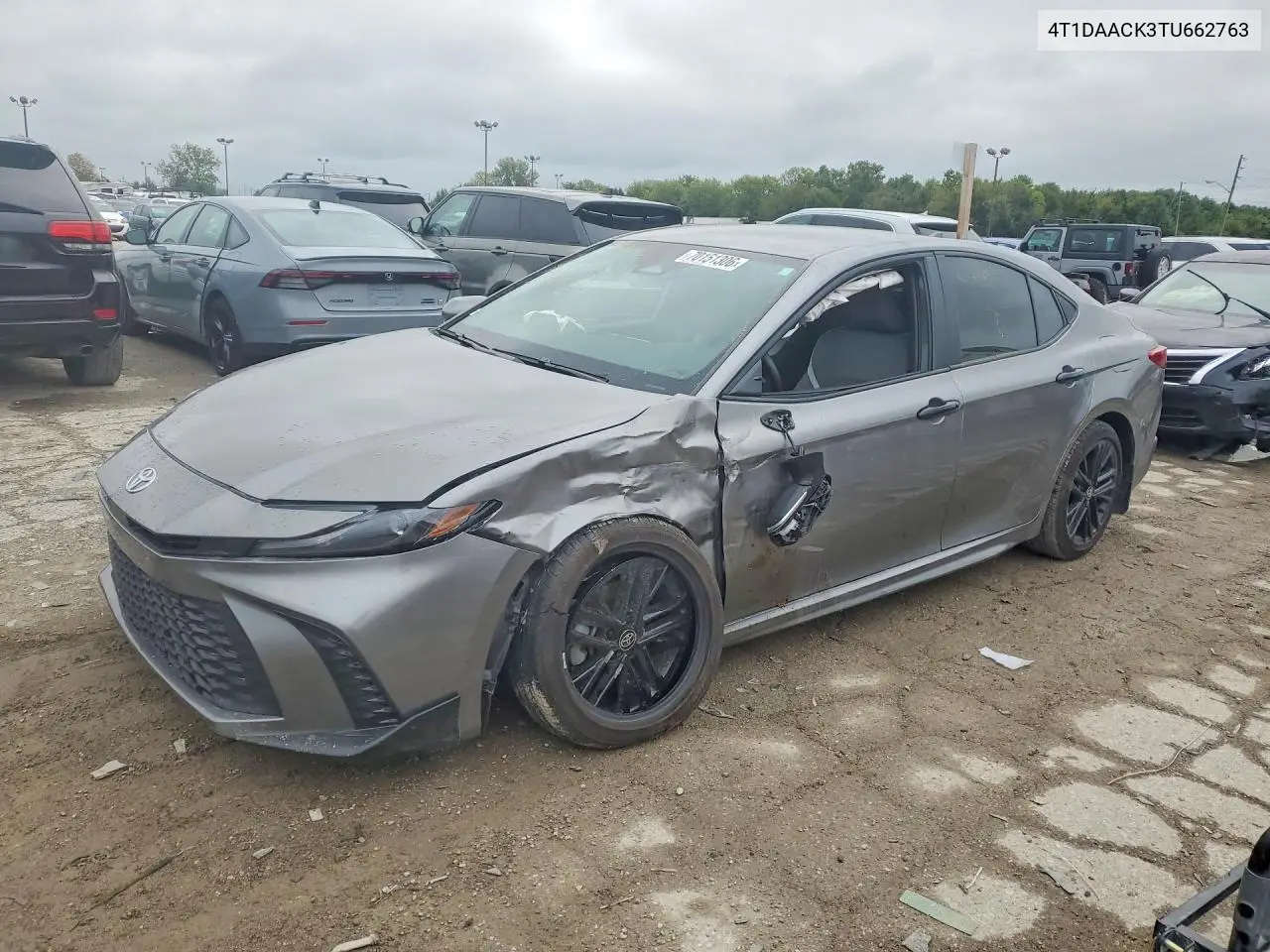 TOYOTA CAMRY 2026, VIN 4T1DAACK3TU662763