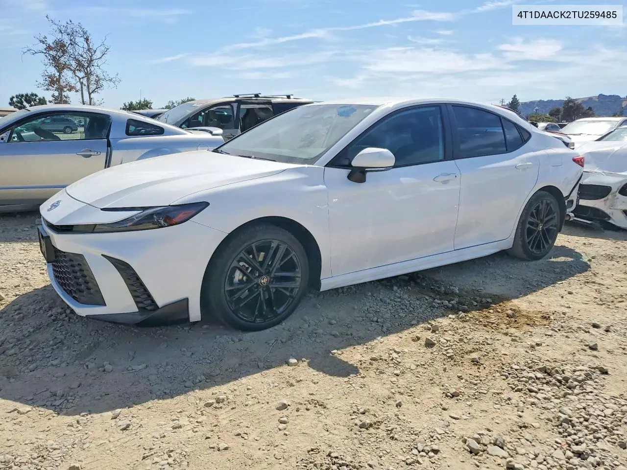 TOYOTA CAMRY 2026, VIN 4T1DAACK2TU259485