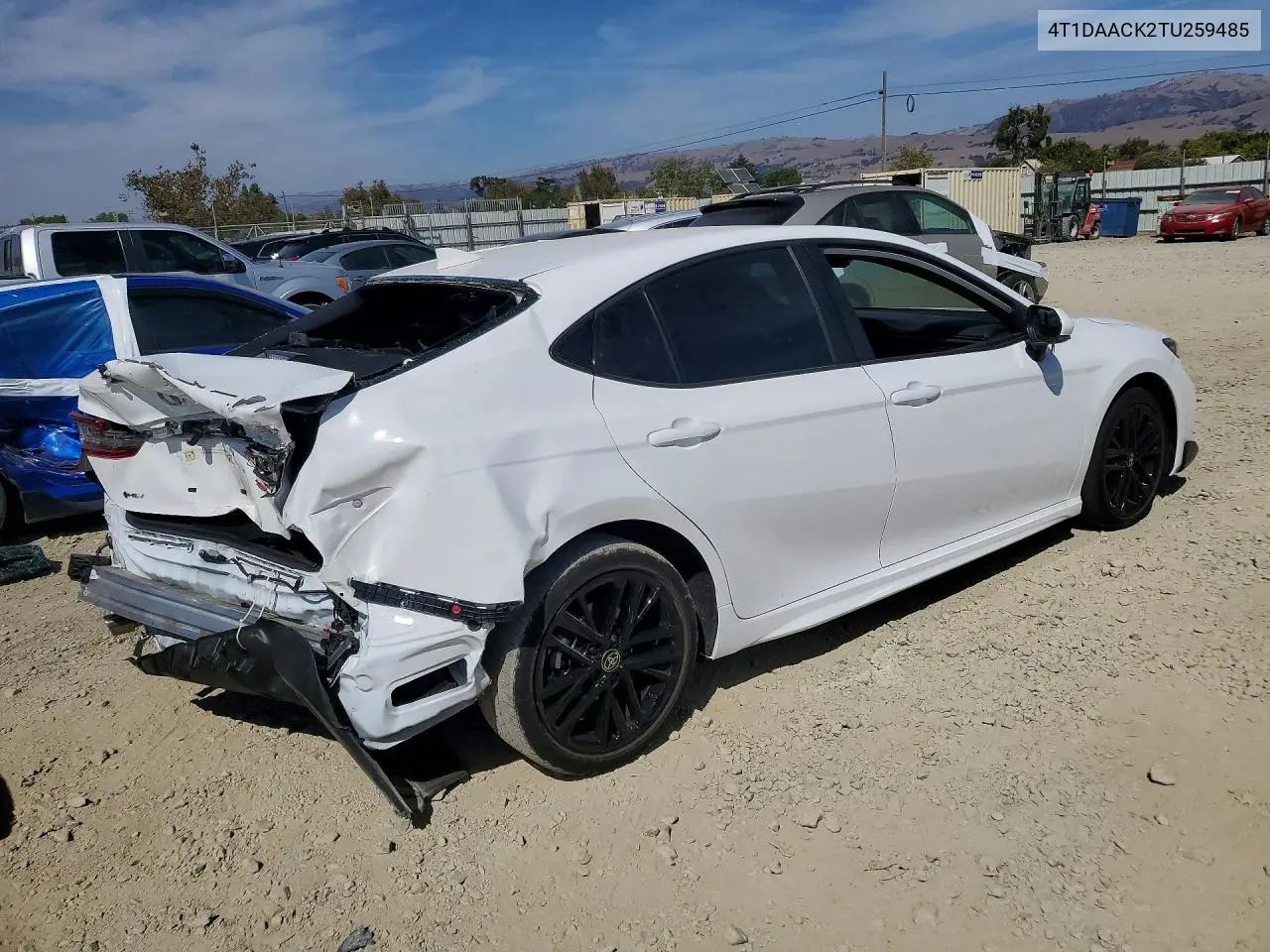 2026 TOYOTA CAMRY VIN 4T1DAACK2TU259485 — фото 3