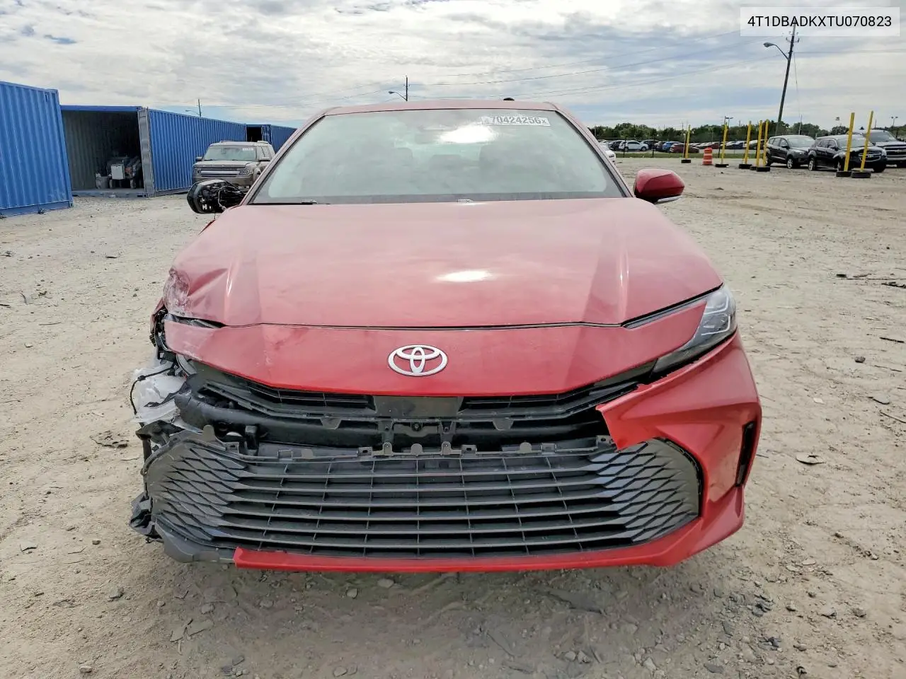 2026 TOYOTA CAMRY VIN 4T1DBADKXTU070823 — фото 5