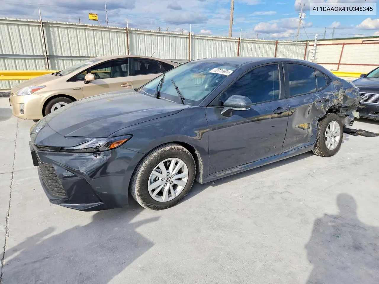 TOYOTA CAMRY 2026, VIN 4T1DAACK4TU348345