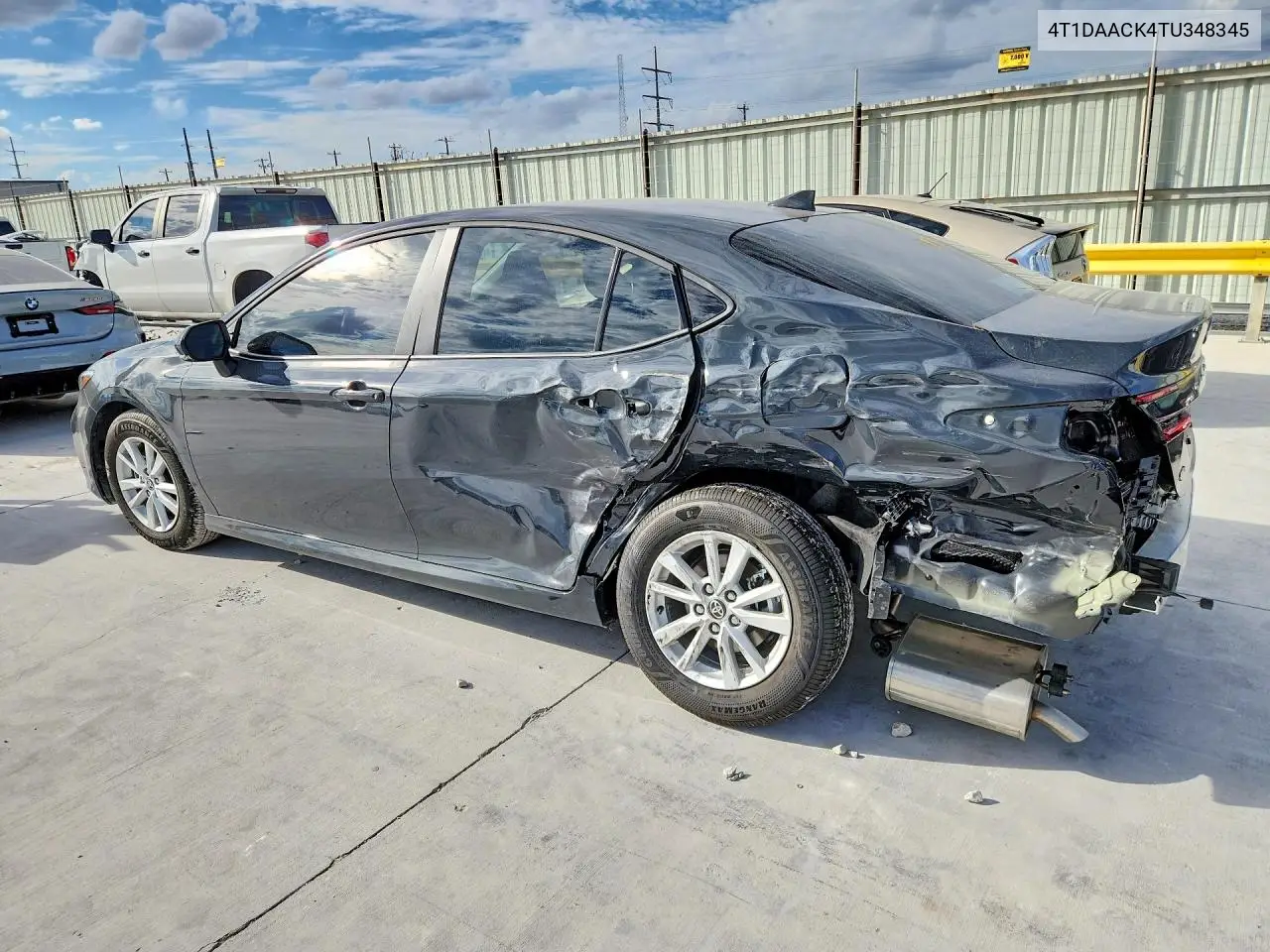 2026 TOYOTA CAMRY VIN 4T1DAACK4TU348345 — фото 2