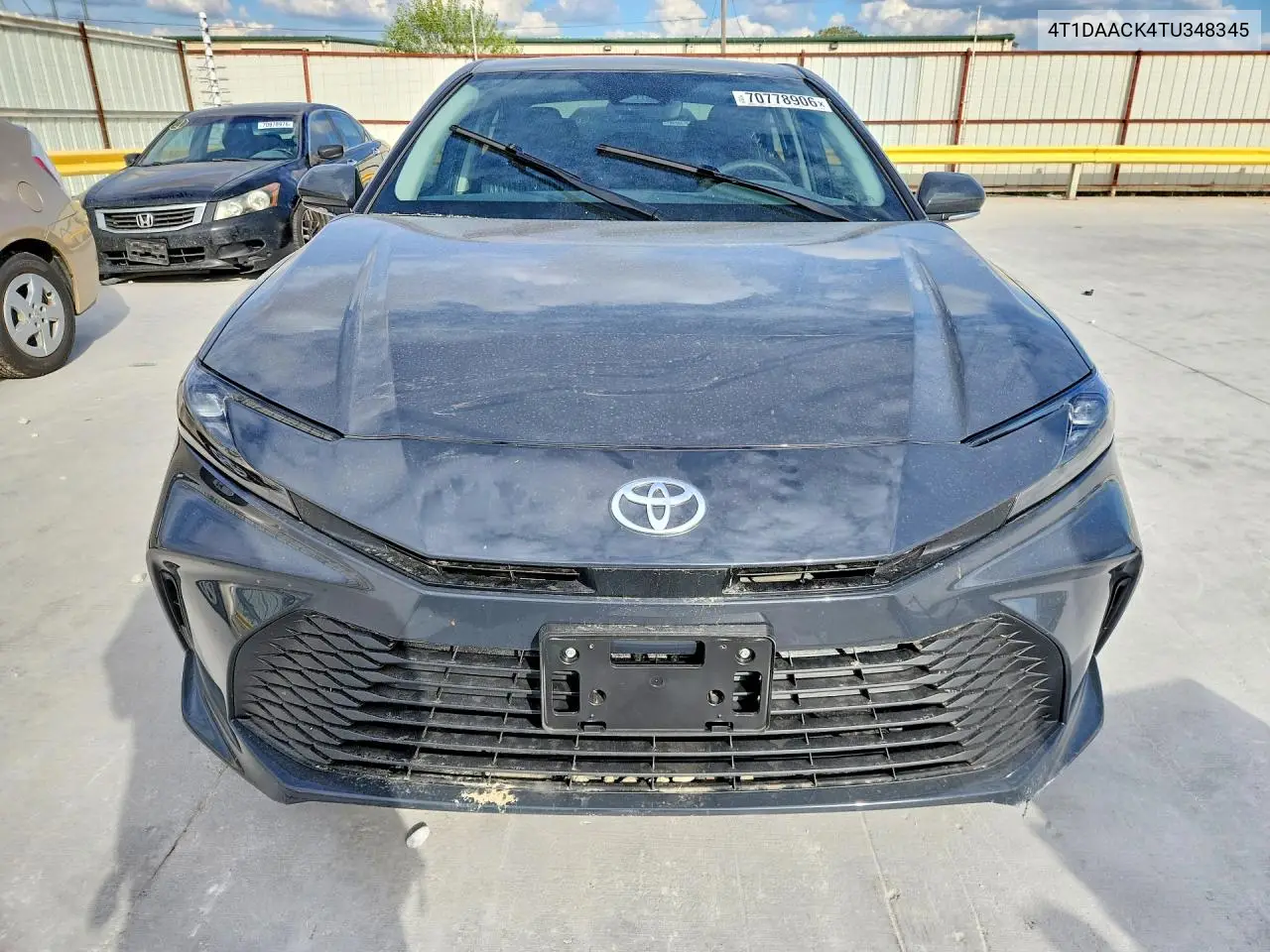 2026 TOYOTA CAMRY VIN 4T1DAACK4TU348345 — фото 5