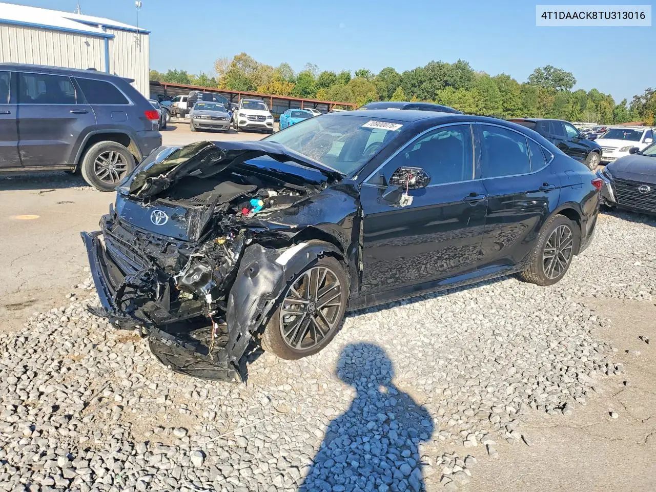 TOYOTA CAMRY 2026, VIN 4T1DAACK8TU313016