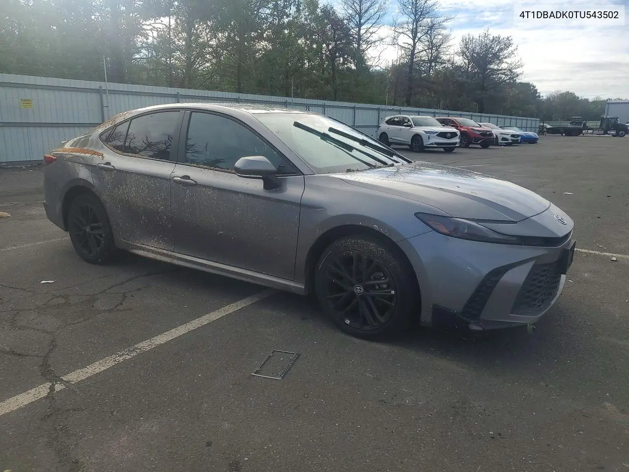 2026 TOYOTA CAMRY VIN 4T1DBADK0TU543502 — фото 4