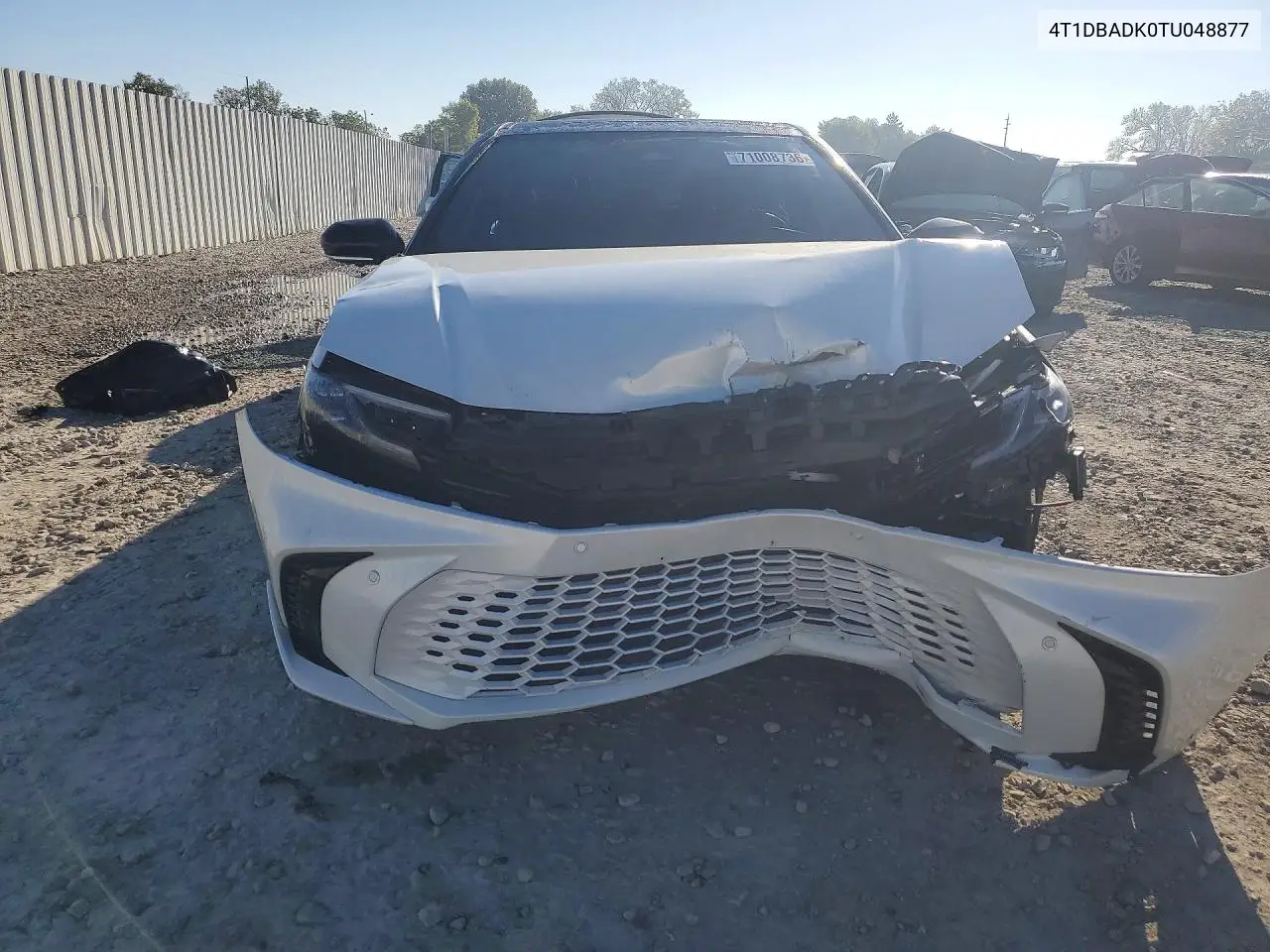 2026 TOYOTA CAMRY VIN 4T1DBADK0TU048877 — фото 5