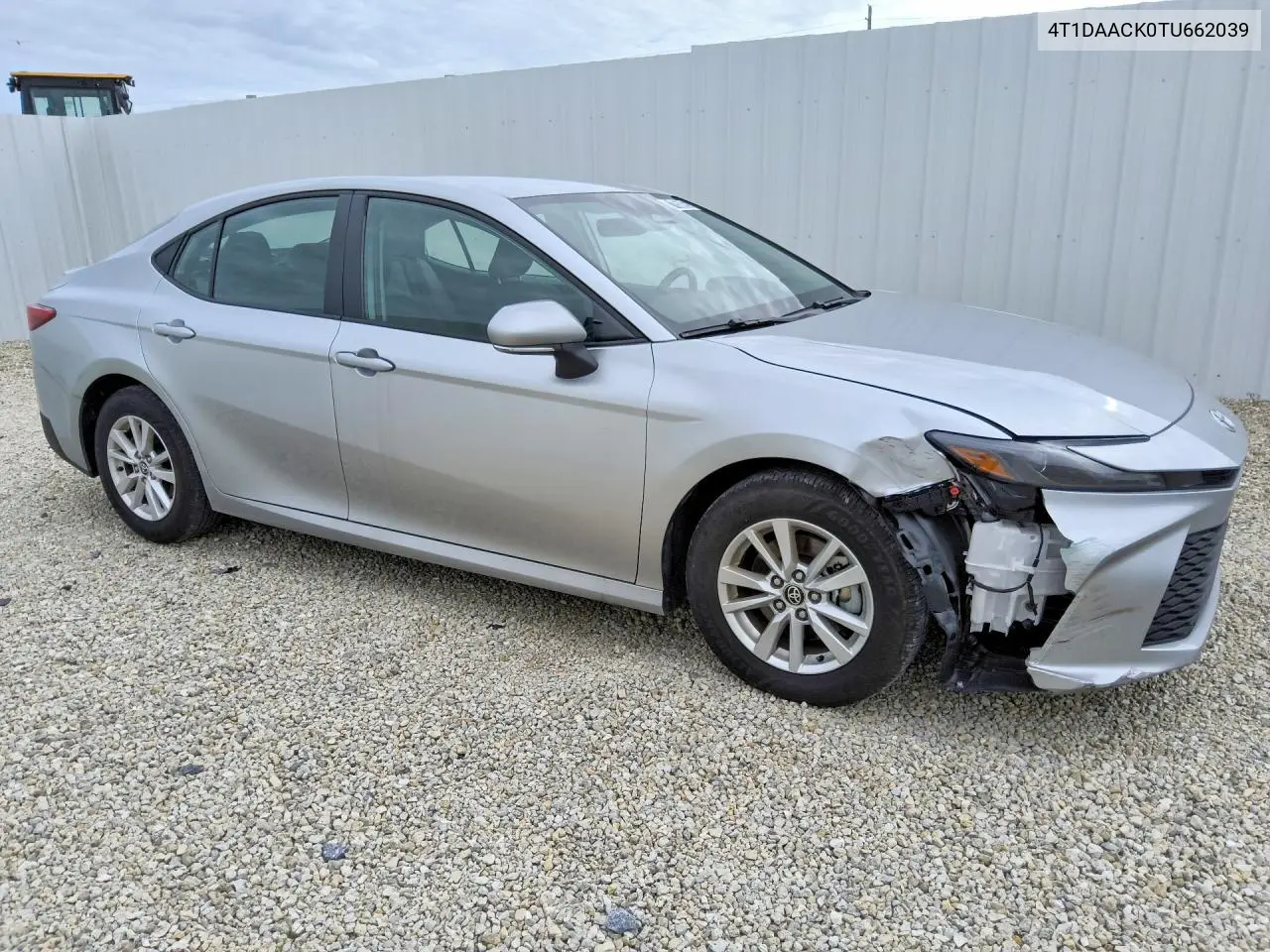 2026 TOYOTA CAMRY VIN 4T1DAACK0TU662039 — фото 4