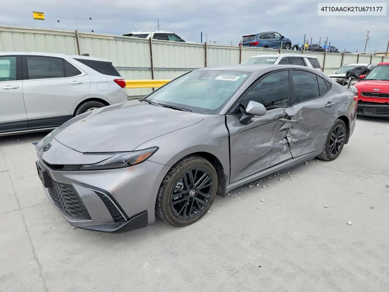 TOYOTA CAMRY 2026, VIN 4T1DAACK2TU671177