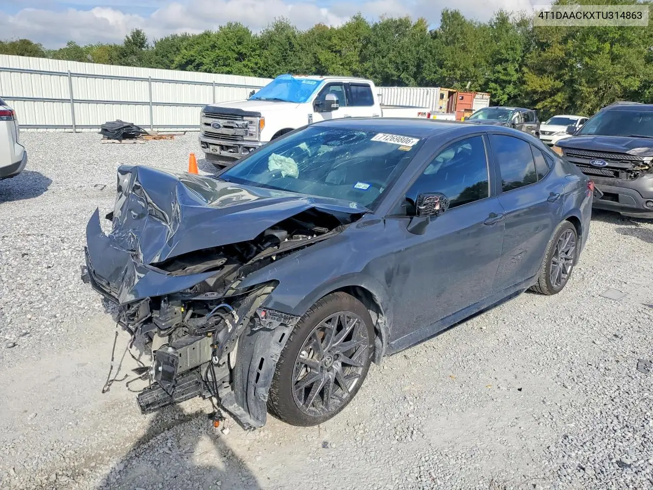 TOYOTA CAMRY 2026, VIN 4T1DAACKXTU314863