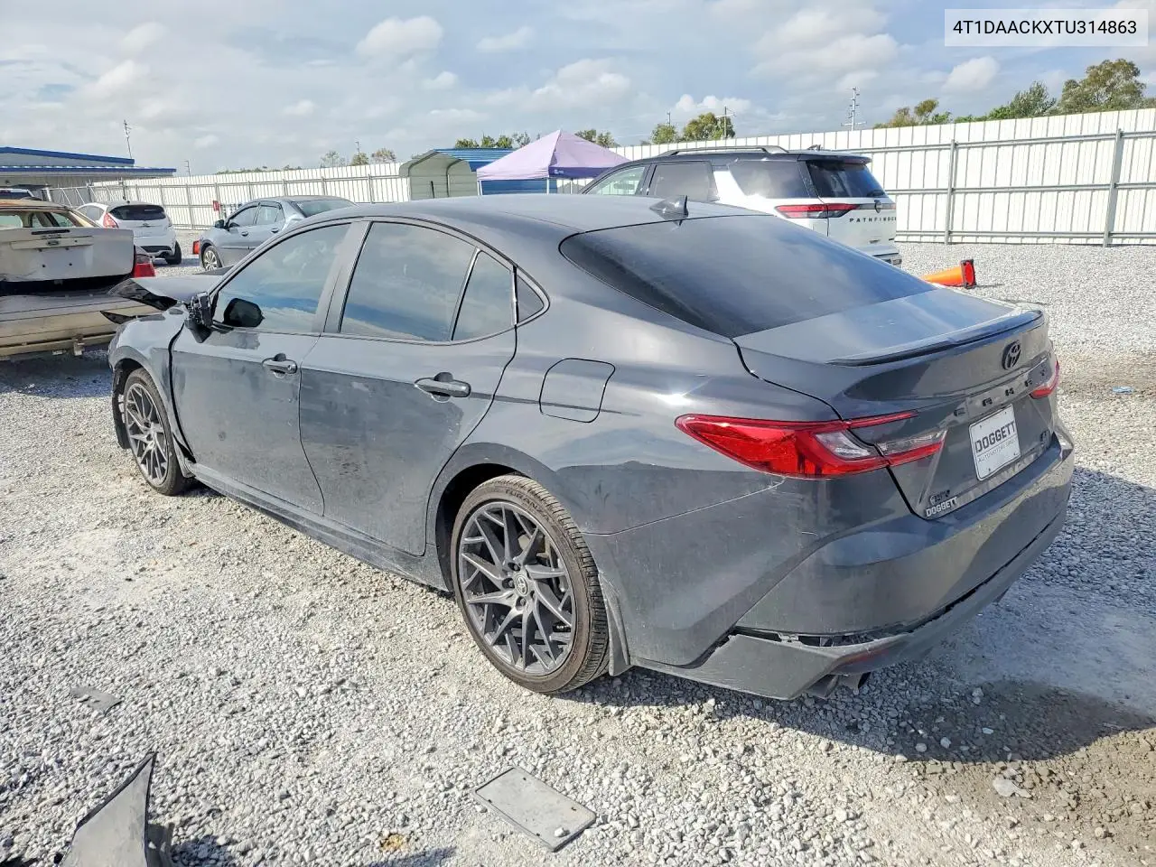 2026 TOYOTA CAMRY VIN 4T1DAACKXTU314863 — фото 2