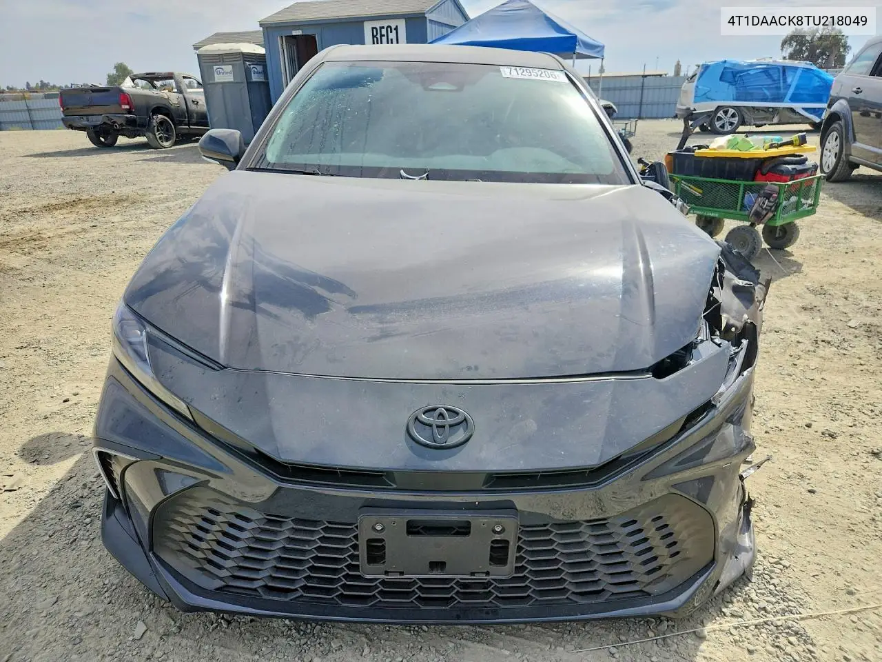 2026 TOYOTA CAMRY VIN 4T1DAACK8TU218049 — фото 5