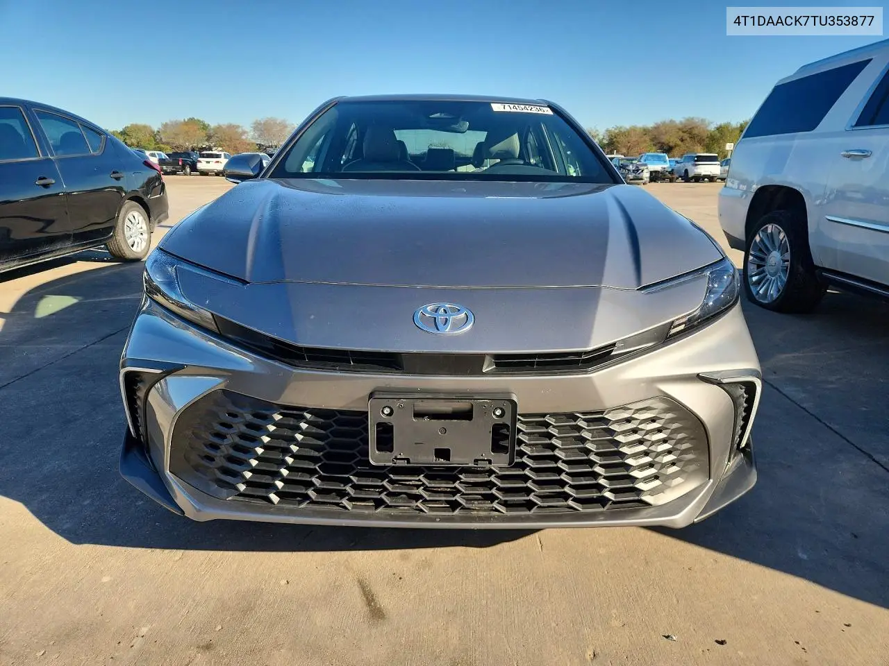 2026 TOYOTA CAMRY VIN 4T1DAACK7TU353877 — фото 5