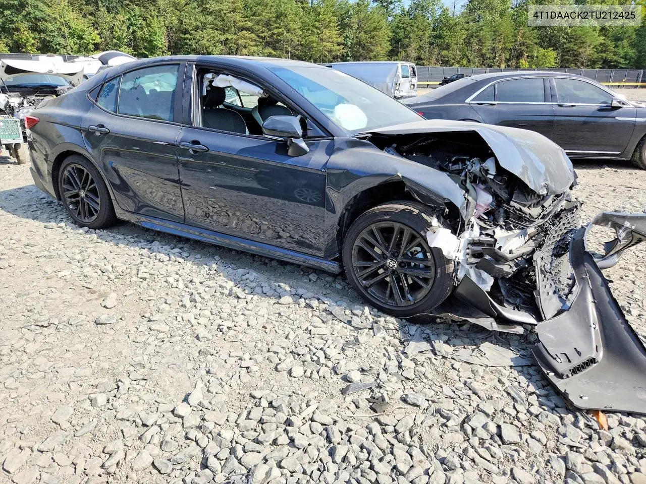 2026 TOYOTA CAMRY VIN 4T1DAACK2TU212425 — фото 4