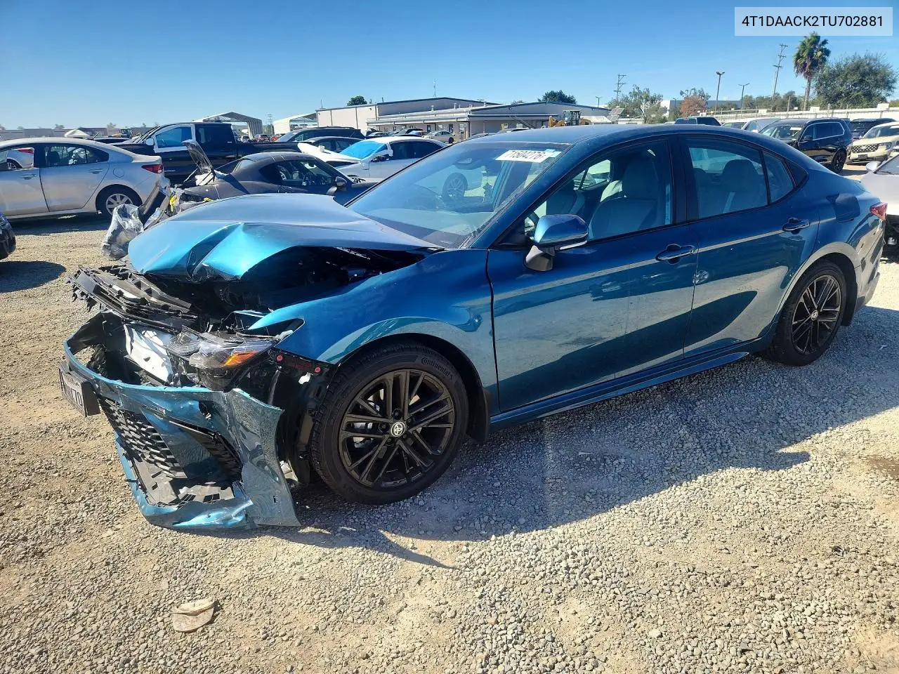 TOYOTA CAMRY 2026, VIN 4T1DAACK2TU702881