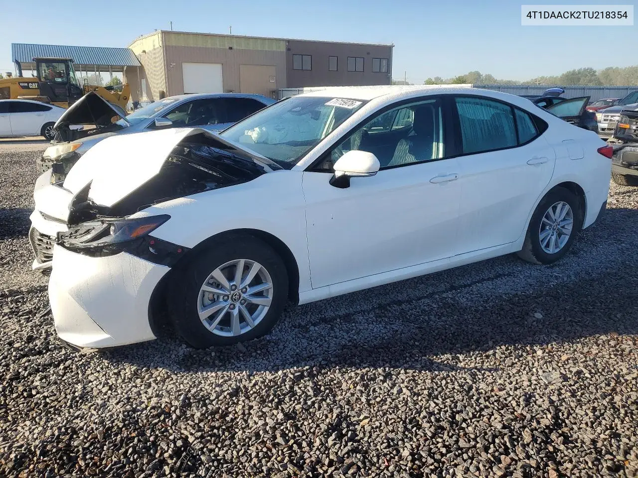 TOYOTA CAMRY 2026, VIN 4T1DAACK2TU218354