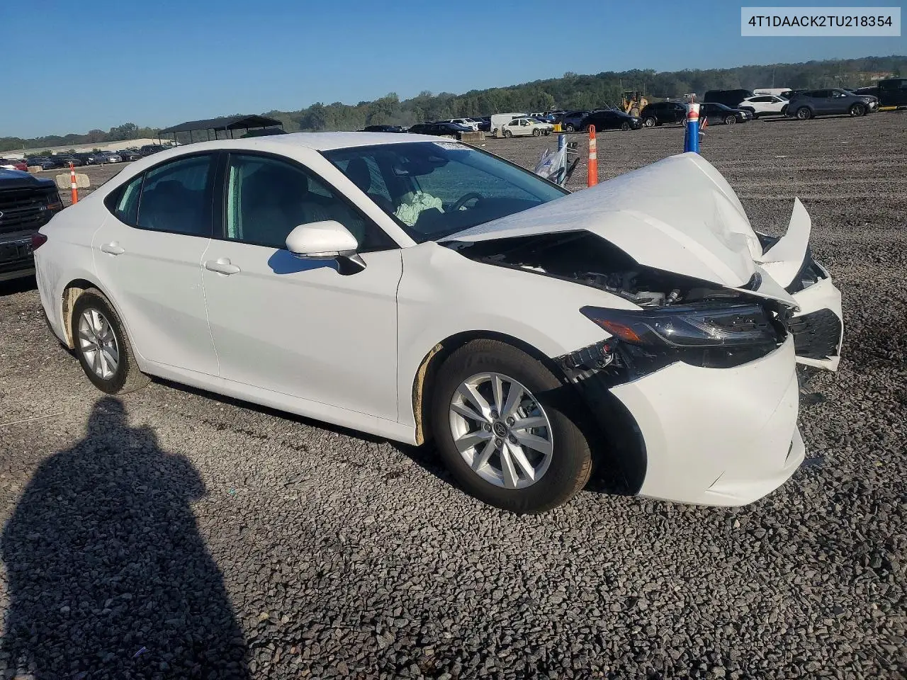 2026 TOYOTA CAMRY VIN 4T1DAACK2TU218354 — фото 4