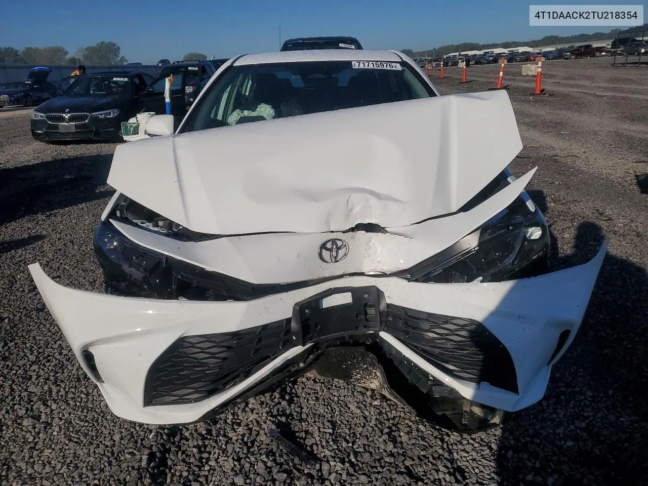 2026 TOYOTA CAMRY VIN 4T1DAACK2TU218354 — фото 5