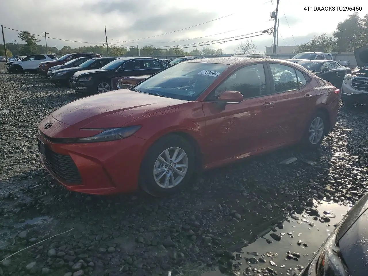 TOYOTA CAMRY 2026, VIN 4T1DAACK3TU296450