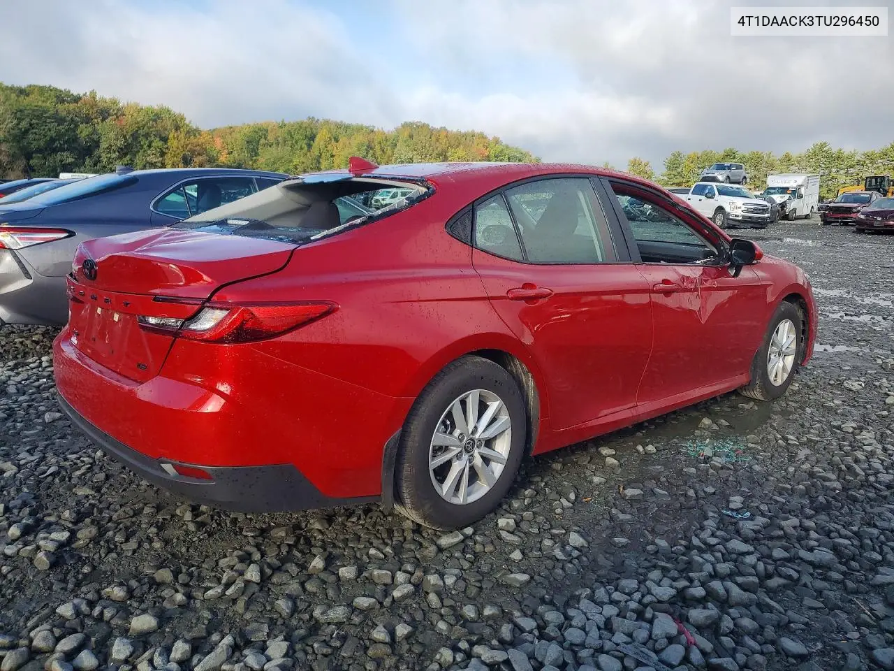 2026 TOYOTA CAMRY VIN 4T1DAACK3TU296450 — фото 3
