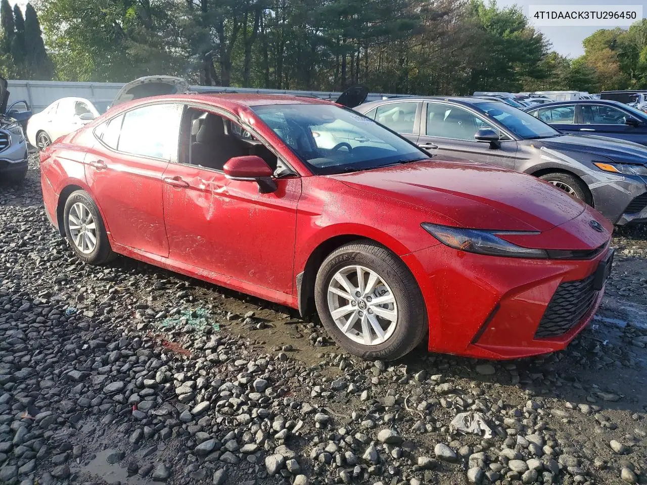 2026 TOYOTA CAMRY VIN 4T1DAACK3TU296450 — фото 4