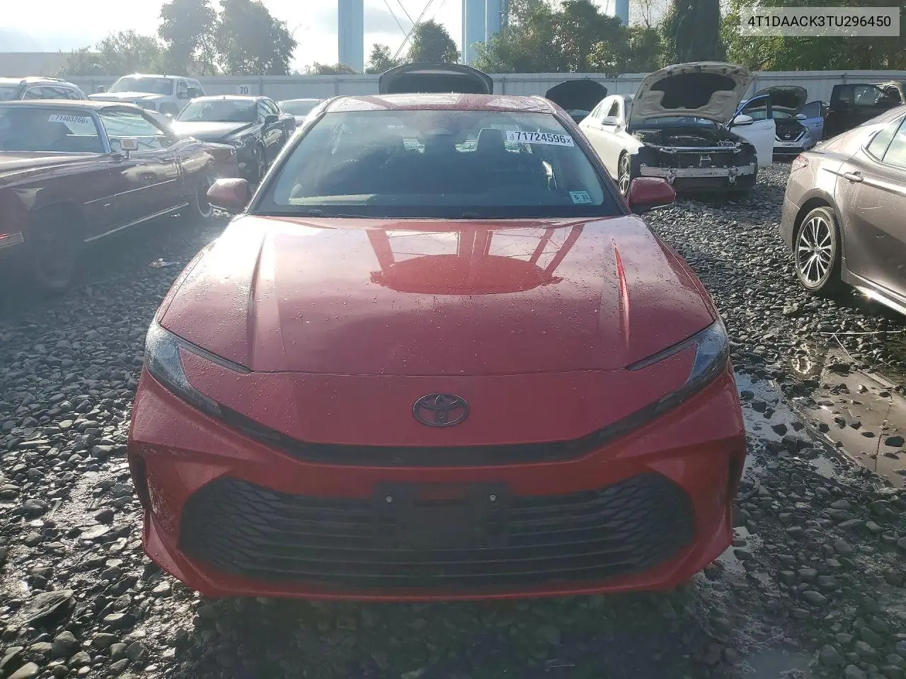 2026 TOYOTA CAMRY VIN 4T1DAACK3TU296450 — фото 5