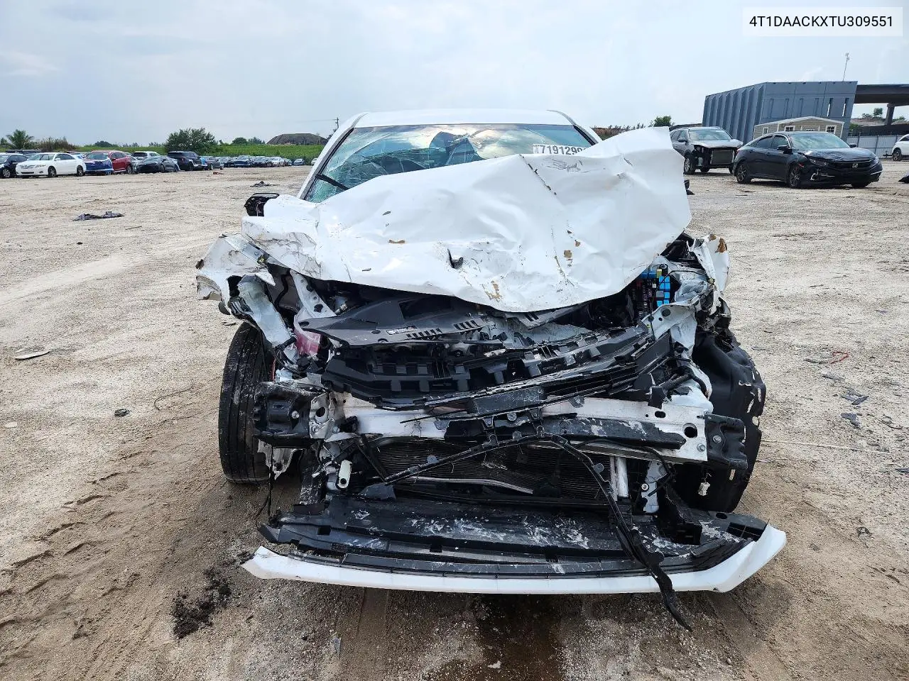 2026 TOYOTA CAMRY VIN 4T1DAACKXTU309551 — фото 5