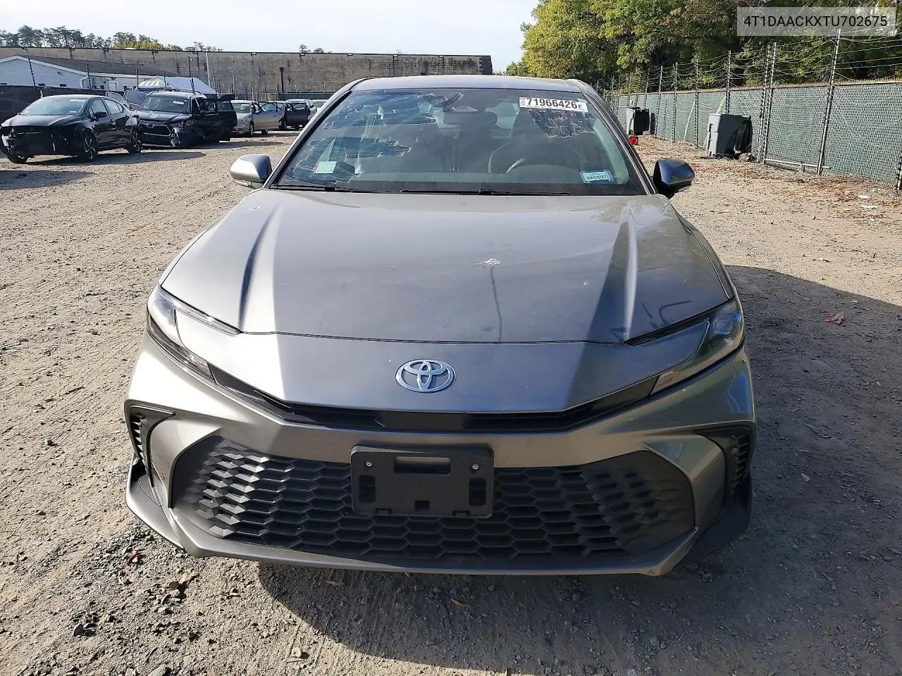 2026 TOYOTA CAMRY VIN 4T1DAACKXTU702675 — фото 5