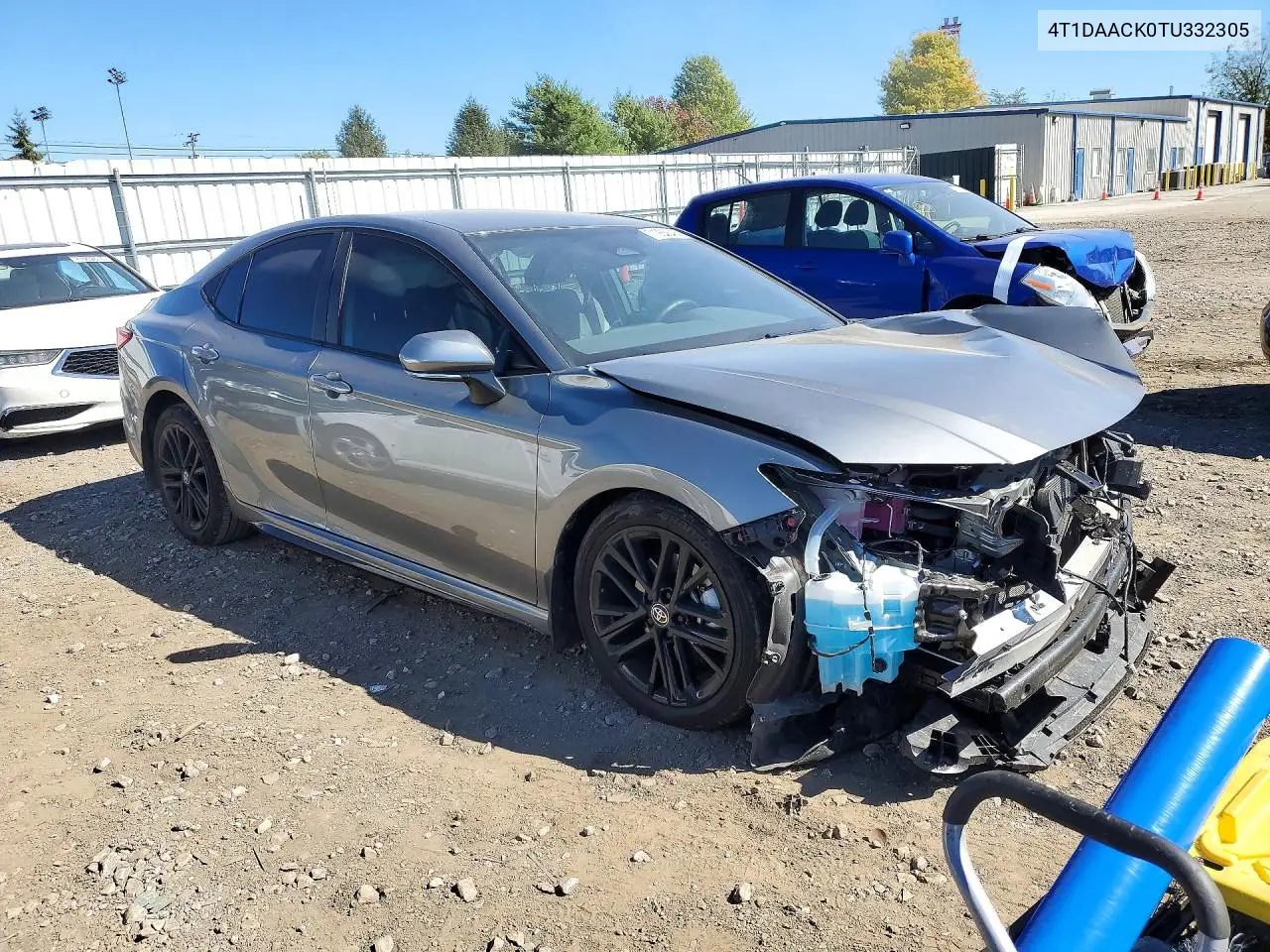 2026 TOYOTA CAMRY VIN 4T1DAACK0TU332305 — фото 4
