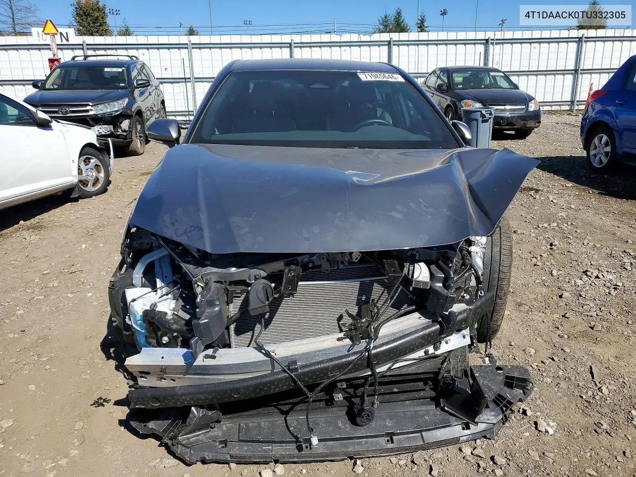 2026 TOYOTA CAMRY VIN 4T1DAACK0TU332305 — фото 5