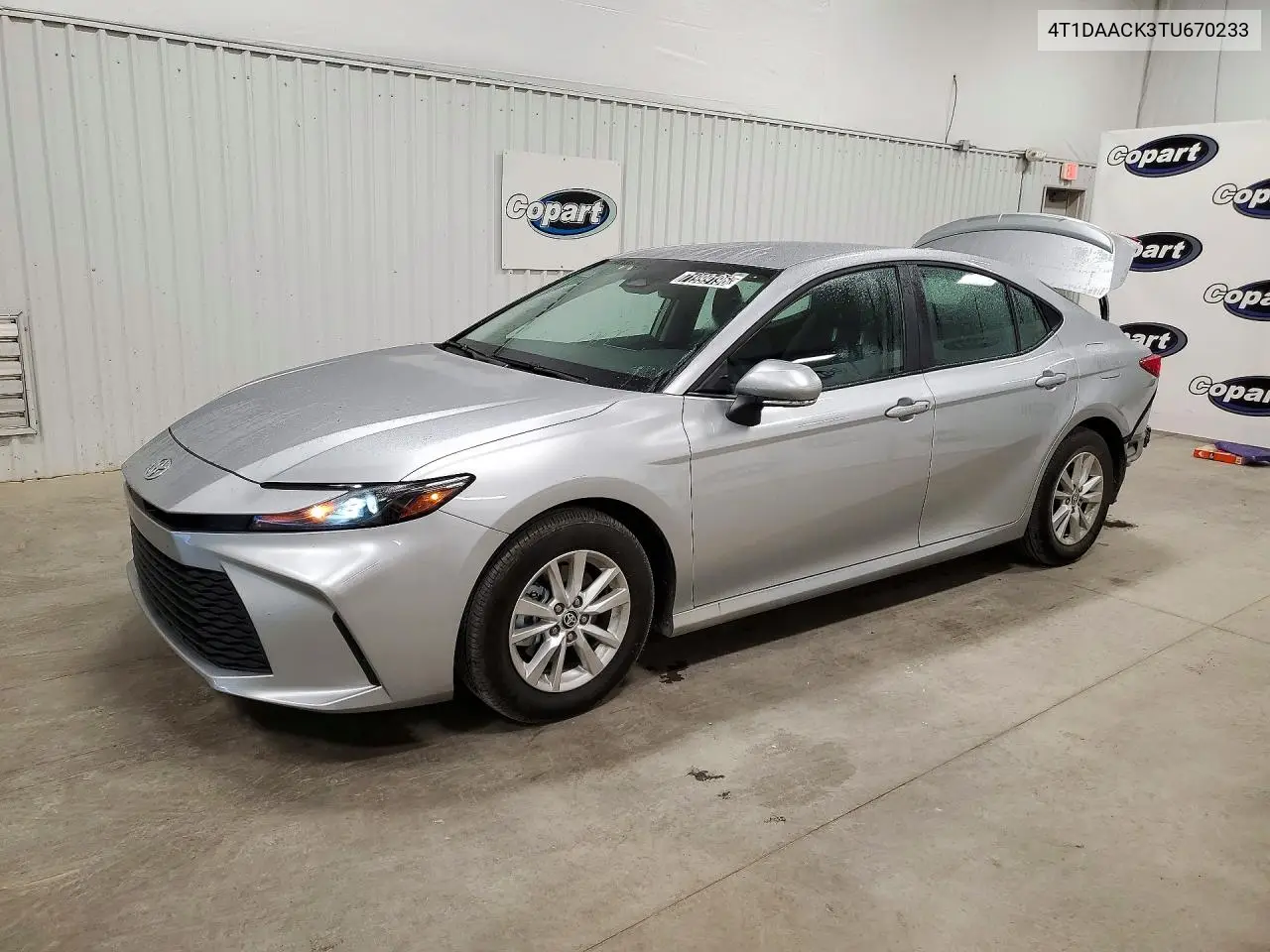 TOYOTA CAMRY 2026, VIN 4T1DAACK3TU670233