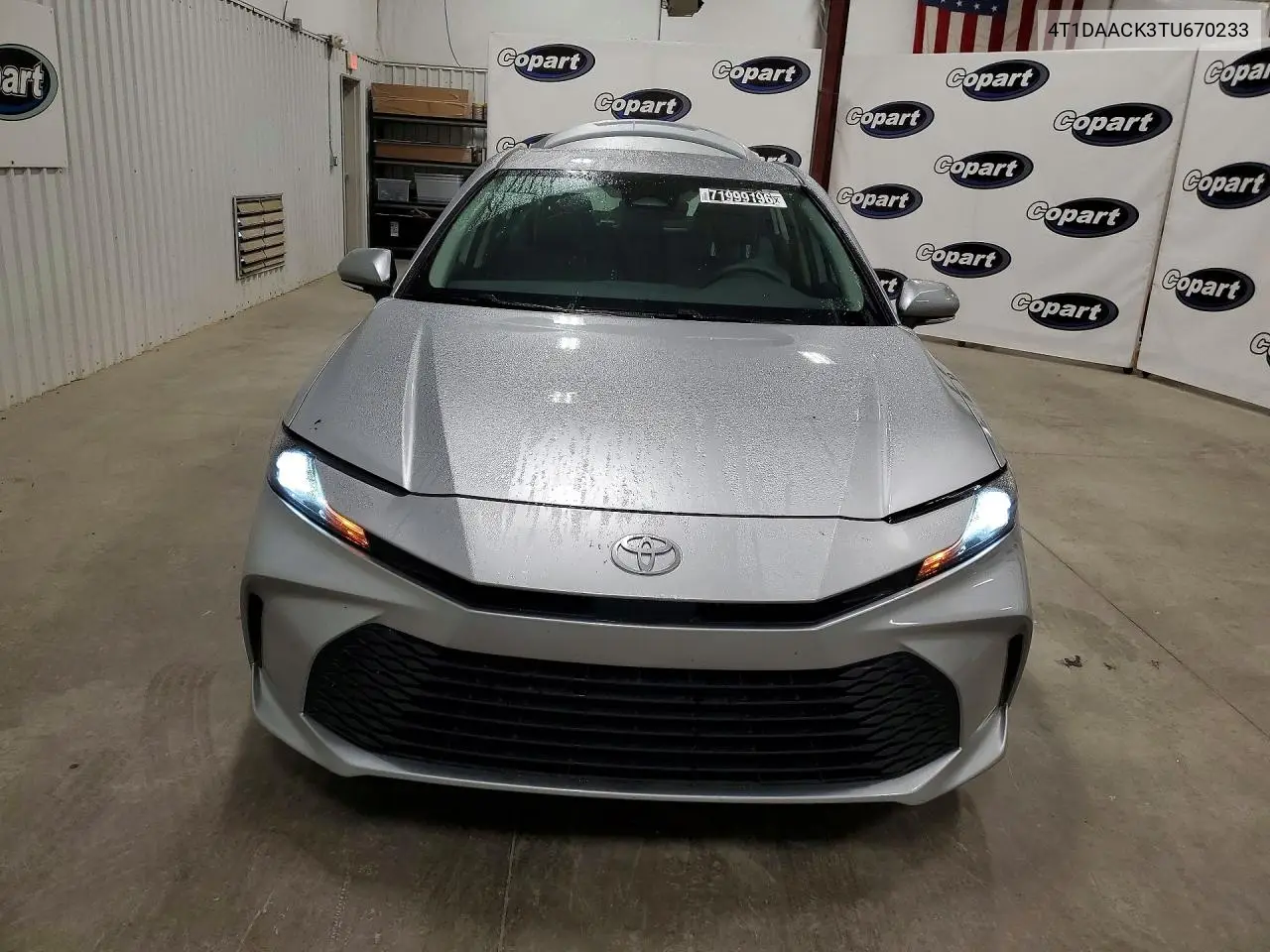 2026 TOYOTA CAMRY VIN 4T1DAACK3TU670233 — фото 5