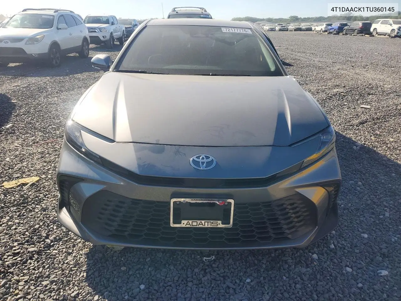 2026 TOYOTA CAMRY VIN 4T1DAACK1TU360145 — фото 5