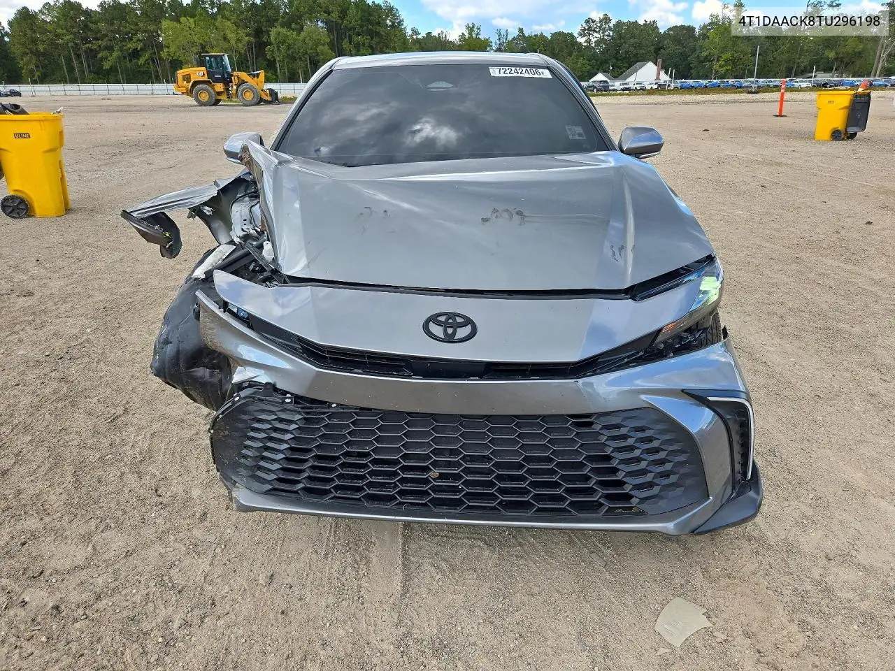 2026 TOYOTA CAMRY VIN 4T1DAACK8TU296198 — фото 5