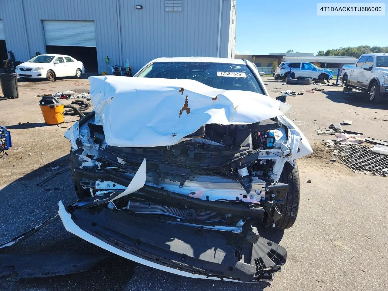 2026 TOYOTA CAMRY VIN 4T1DAACK5TU686000 — фото 5