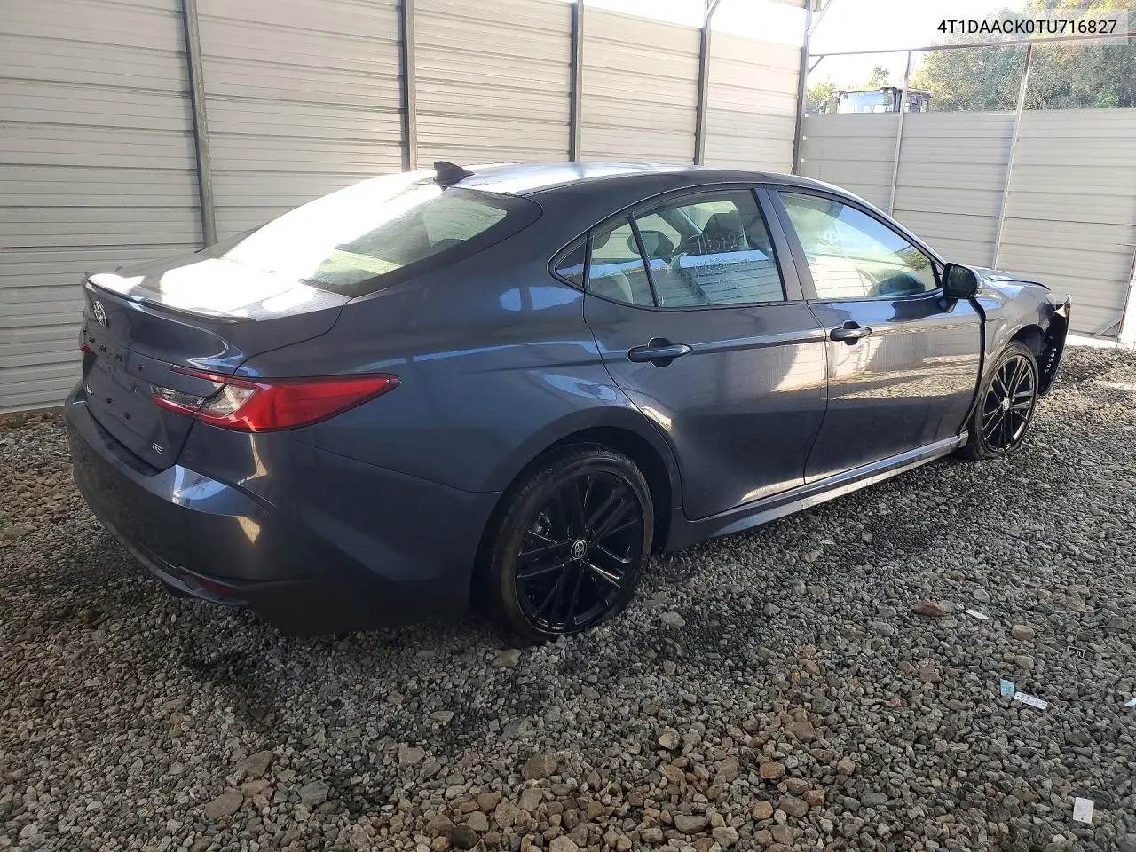 2026 TOYOTA CAMRY VIN 4T1DAACK0TU716827 — фото 3