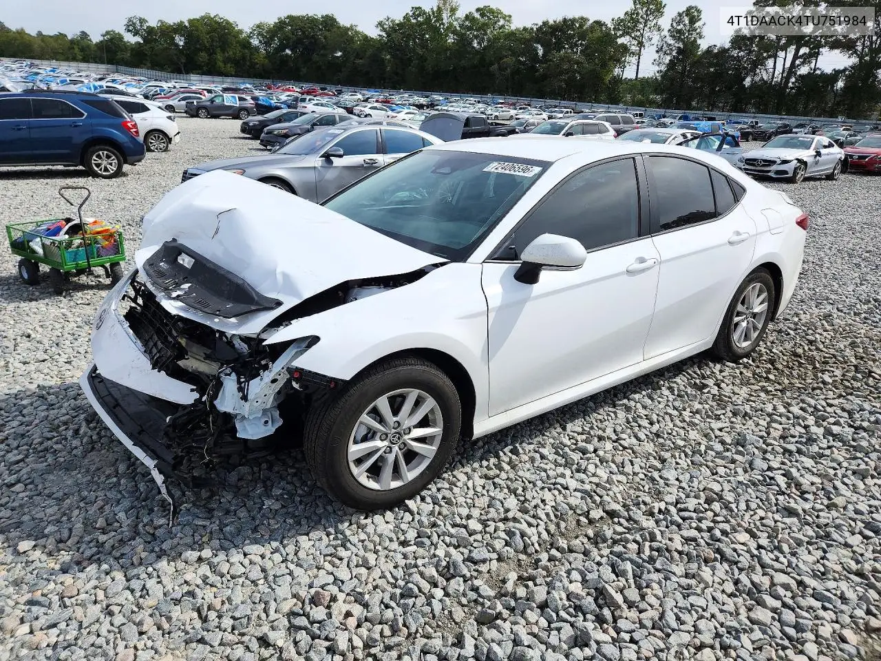 TOYOTA CAMRY 2026, VIN 4T1DAACK4TU751984