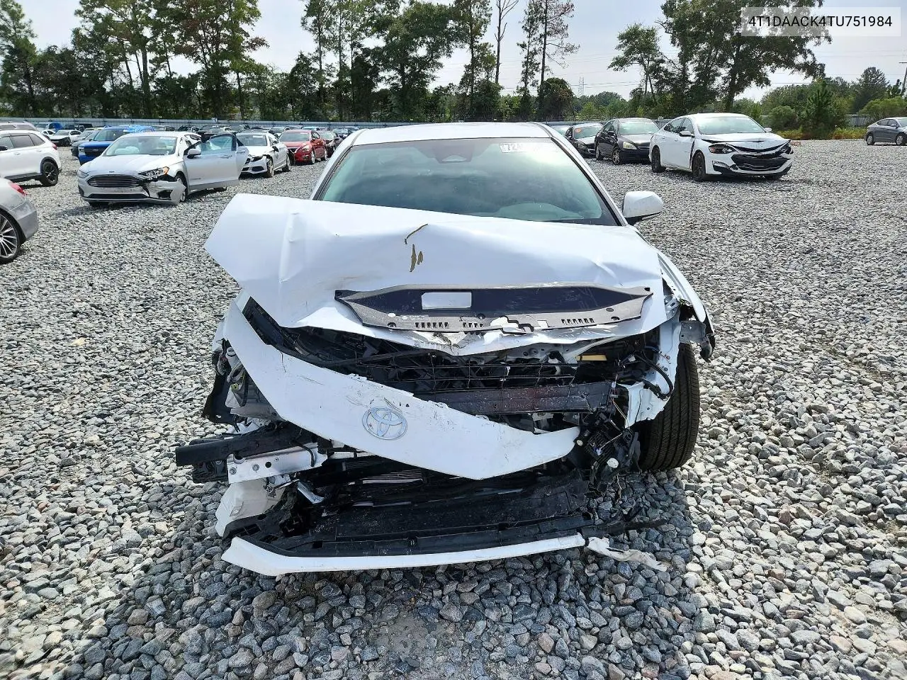 2026 TOYOTA CAMRY VIN 4T1DAACK4TU751984 — фото 5