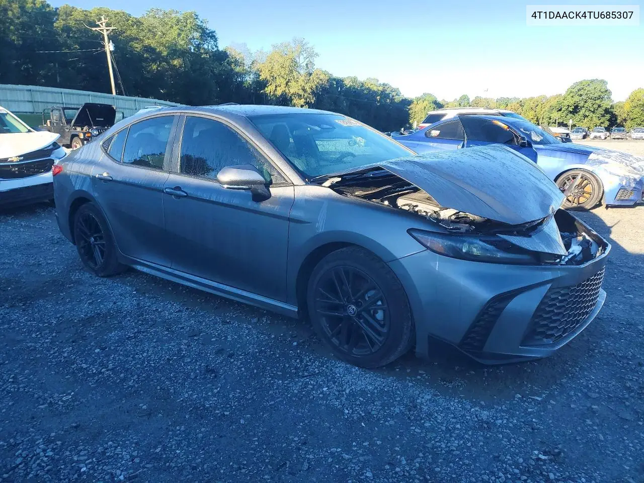 2026 TOYOTA CAMRY VIN 4T1DAACK4TU685307 — фото 4