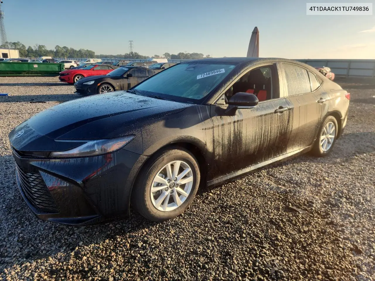 TOYOTA CAMRY 2026, VIN 4T1DAACK1TU749836