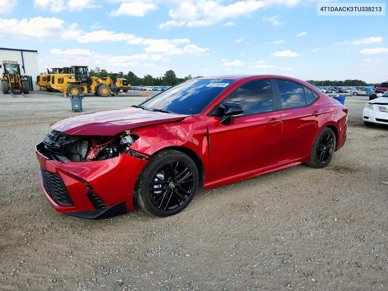TOYOTA CAMRY 2026, VIN 4T1DAACK3TU338213