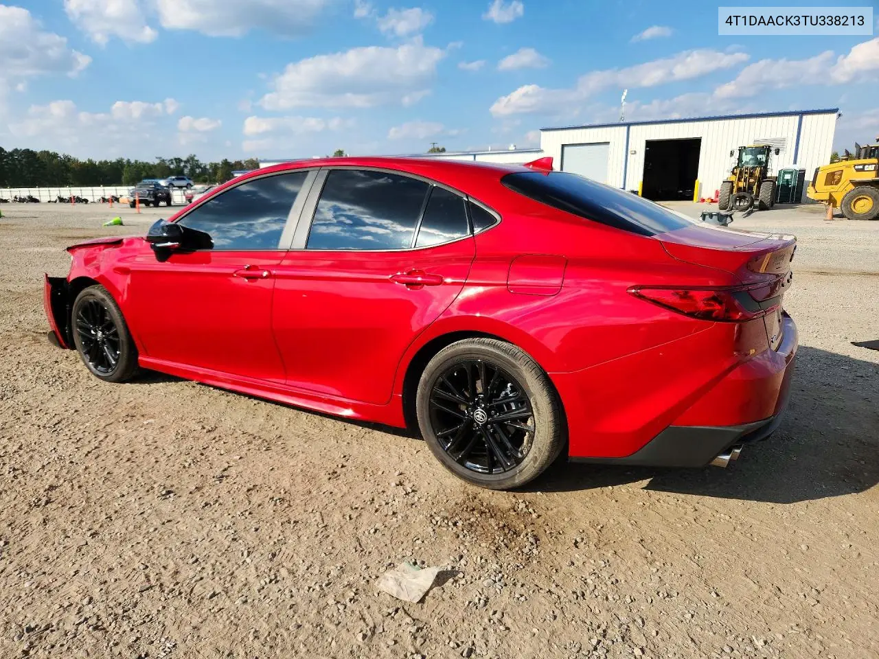 2026 TOYOTA CAMRY VIN 4T1DAACK3TU338213 — фото 2