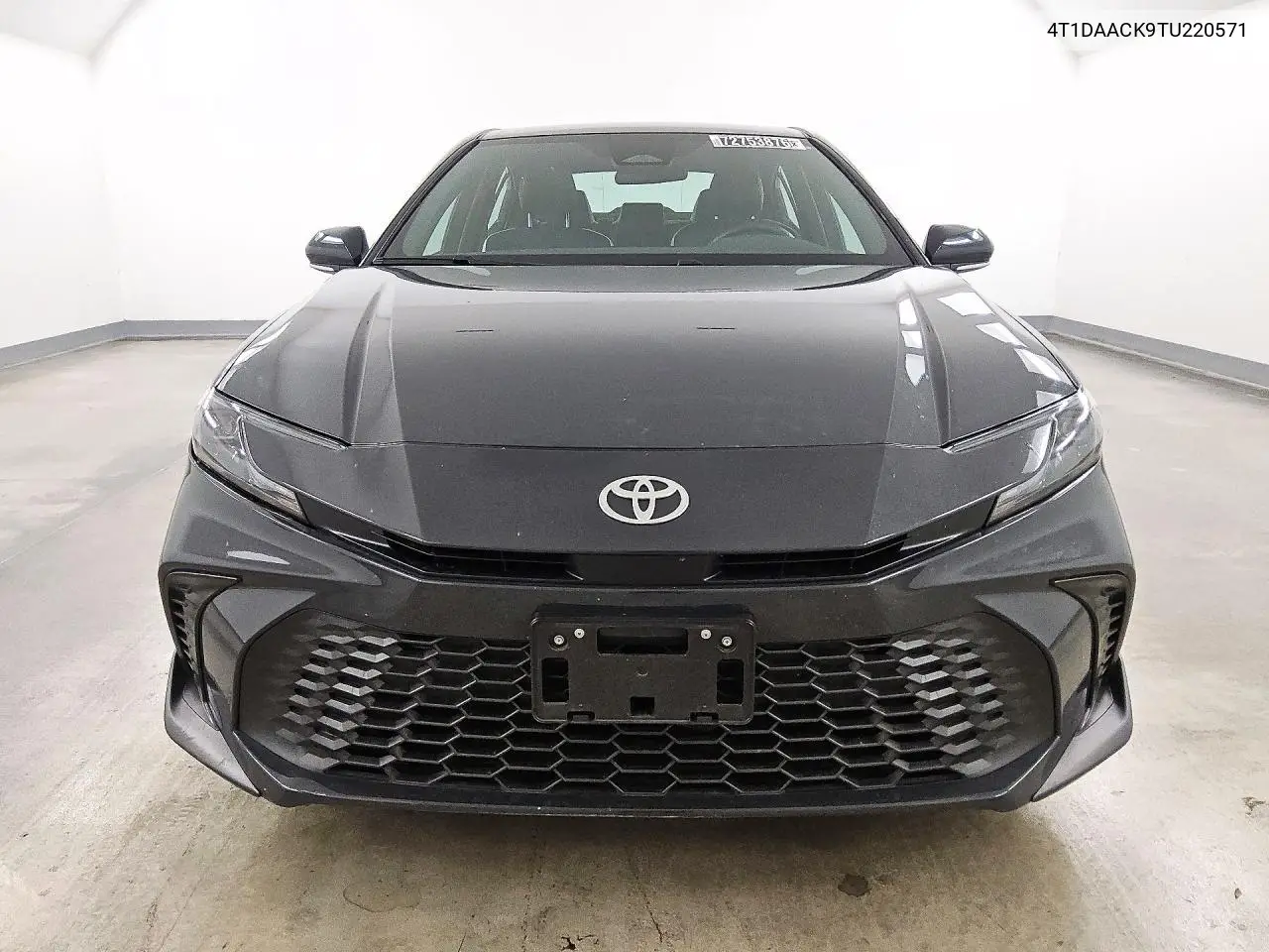 2026 TOYOTA CAMRY VIN 4T1DAACK9TU220571 — фото 5