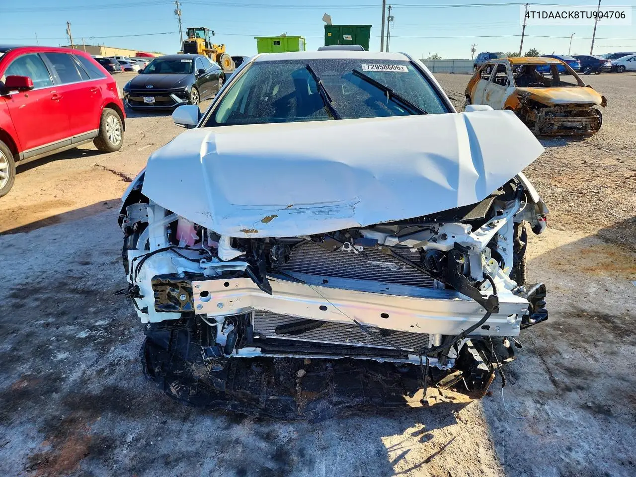 2026 TOYOTA CAMRY VIN 4T1DAACK8TU904706 — фото 5