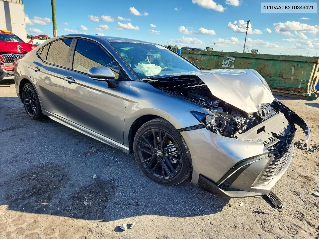2026 TOYOTA CAMRY VIN 4T1DAACK2TU343421 — фото 4