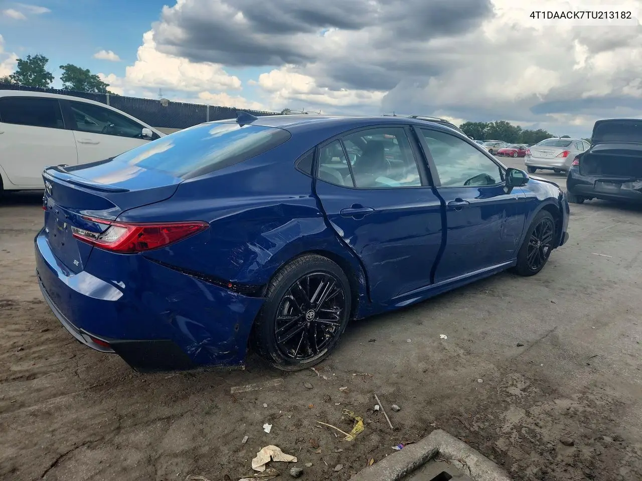 2026 TOYOTA CAMRY VIN 4T1DAACK7TU213182 — фото 3