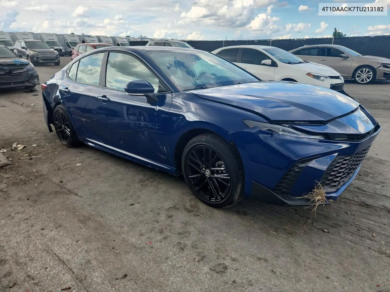 2026 TOYOTA CAMRY VIN 4T1DAACK7TU213182 — фото 4