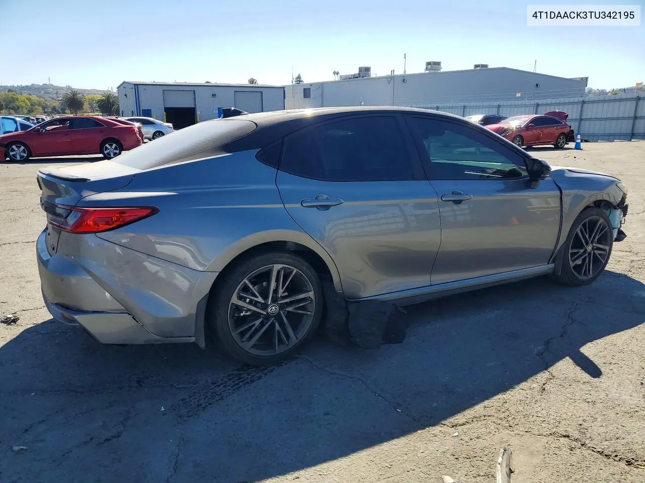 2026 TOYOTA CAMRY VIN 4T1DAACK3TU342195 — фото 3