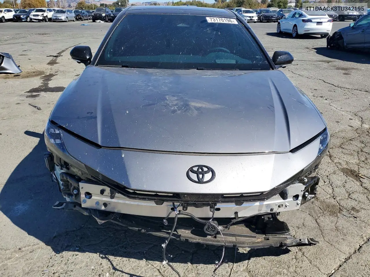 2026 TOYOTA CAMRY VIN 4T1DAACK3TU342195 — фото 5