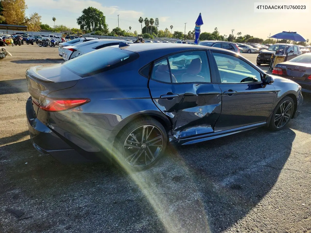 2026 TOYOTA CAMRY VIN 4T1DAACK4TU760023 — фото 3