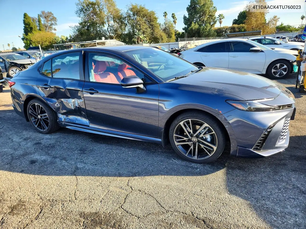 2026 TOYOTA CAMRY VIN 4T1DAACK4TU760023 — фото 4